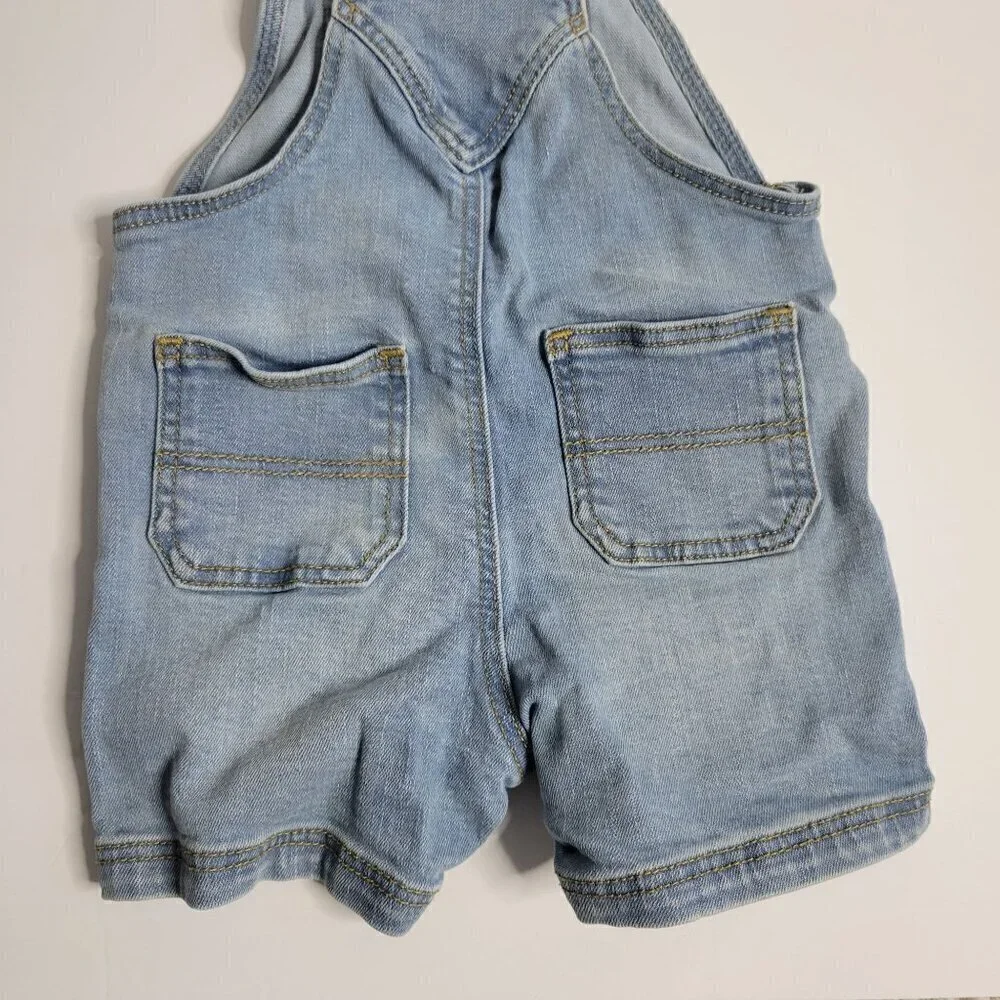 Old Navy Kids Jeans Girls overall romper Size 18-24 months